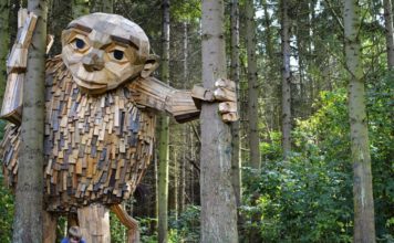 Los seis gigantes escondidos que ayudan a descubrir la naturaleza en Dinamarca