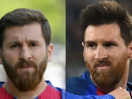 Iraní cuyo increíble parecido con el astro argentino Lionel Messi le ha causado problemas con las autoridades