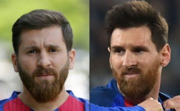 Iraní cuyo increíble parecido con el astro argentino Lionel Messi le ha causado problemas con las autoridades