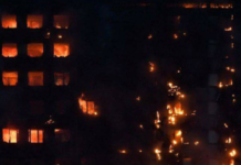 Incendio en Torre «Grenfell Tower» de 24 pisos con 120 departamentos en Latimer Road cercano a Notting Hill, Inglaterra.