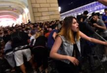 Una estampida en Turín deja al menos 1.500 heridos, durante la transmisión de la final de la Champions League