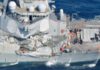 Al menos 7 marinos desaparecidos en el choque de un destructor de EE.UU. con un carguero filipino cerca de la costa de Japón