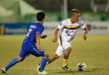 Atlético Pantoja derrota a Atlántico FC en partido nocturno