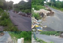 Demandan arreglo de calle en los Jardines del Norte en el Distrito Nacional