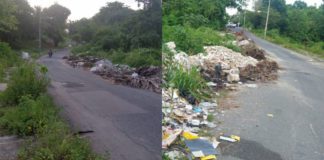 Demandan arreglo de calle en los Jardines del Norte en el Distrito Nacional