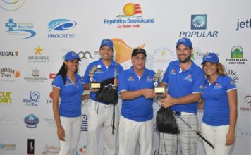 Rodríguez y Medina logran mejor score bruto en 5ta versión del torneo Puerto Plata Golf Classic