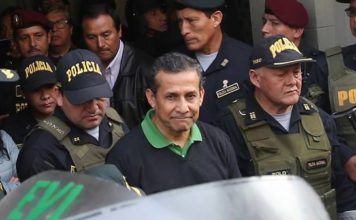 Humala va a la cárcel donde está Fujimori