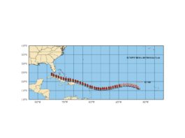 Irma se convierte en huracán y se sigue intensificando en ruta hacia el Caribe