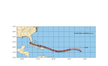 Irma se convierte en huracán y se sigue intensificando en ruta hacia el Caribe