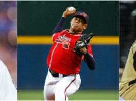 Cheslor Cuthbert, Jair Jurrjens y Kyle Wren son los primeros importados del Licey