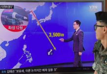 Corea del Norte amenaza con lanzar cuatro misiles hacia Guam este mes