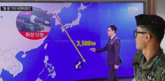 Corea del Norte amenaza con lanzar cuatro misiles hacia Guam este mes