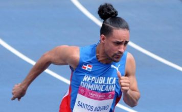 Luguelín Santos gana medalla de oro en los 400 metros planos en la XXIX Olimpíada Universitaria de Taipéi
