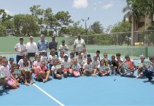 Cierra con éxitos Campamento escolar de Tenis en Santiago
