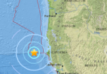 Sismo sacude costa del norte de California