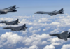 Bombarderos de EEUU volaron frente a la costa de Corea del Norte como una demostración de fuerza