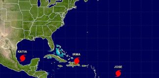 Huracán José sube a categoría 3