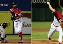 Mayers y Castro guiaron triunfo de Leones sobre Águilas