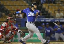 Marmolejos y Beltré la sacan en victoria del Licey