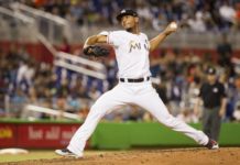 Marlins otorgan premio de Novato del Año a Jarlin García