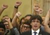Puigdemont y cinco exconsejeros se refugian en Bruselas