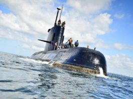 Argentina busca desde hace dos días un submarino desaparecido con 44 tripulantes a bordo