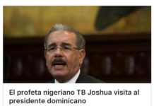 Décima, «Danilo trajo un profeta de un paraje nigeriano»