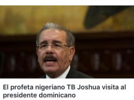 Décima, «Danilo trajo un profeta de un paraje nigeriano»