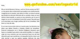 Mujer dominicana pide ayuda al presidente Danilo Medina para salvar a su hija Astrid