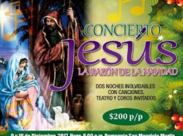 Invitación Al Concierto: «JESÚS LA RAZÓN DE LA NAVIDAD»