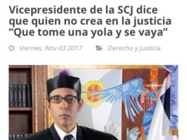 Décima al Vicepresidente de la Suprema Corte de Justicia