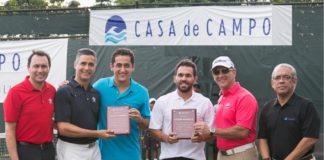 Víctor Estrella y Nicolás Almagro celebraron exhibición en Casa de Campo