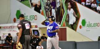 Yermín Mercedes pega jonrón en el triunfo del Licey sobre los Gigantes