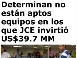 Décima a los scanner que se usaron en el pasado proceso electoral