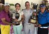 Teresa y Eddy Ramírez conquistaron el Torneo de Socios del Jarabacoa Golf Club