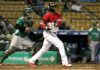 Leones ganan con gran slam de Danny Richard y empatan en cuarto lugar