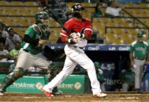 Leones ganan con gran slam de Danny Richard y empatan en cuarto lugar