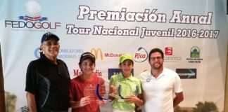 FEDOGOLF realiza premiación anual del Tour Nacional Juvenil