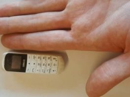 Zanco, el celular más diminuto del mundo, «Más pequeño que tu pulgar y más liviano que una moneda»