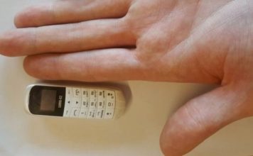 Zanco, el celular más diminuto del mundo, «Más pequeño que tu pulgar y más liviano que una moneda»