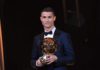 Portugués Cristiano Ronaldo gana Balón de Oro 2017