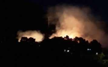 Los bomberos logran estabilizar el incendio forestal declarado en Castelldefels