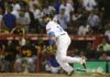 Licey le pone número a la casa en la Serie Final al disponer de las Águilas en extrainnings