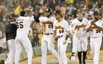 Las Águilas vencen a los Gigantes viniendo de atrás con solida ofensiva
