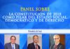 PLD realizará panel al cumplirse el 8vo aniversario de la Constitución del 2010