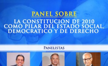 PLD realizará panel al cumplirse el 8vo aniversario de la Constitución del 2010