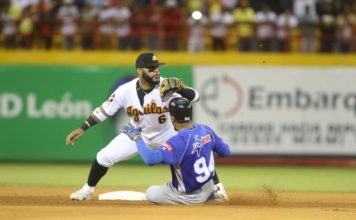 Las Águilas superan al Licey y ponen la serie 2-0 a su favor