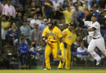 Las Águilas pican delante en la Serie Final al vencer al Licey