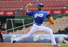 Echemendia encabeza victoria del Licey sobre los Gigantes