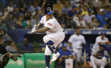 Yermín Mercedes jonronea en la victoria del Licey sobre el Escogido